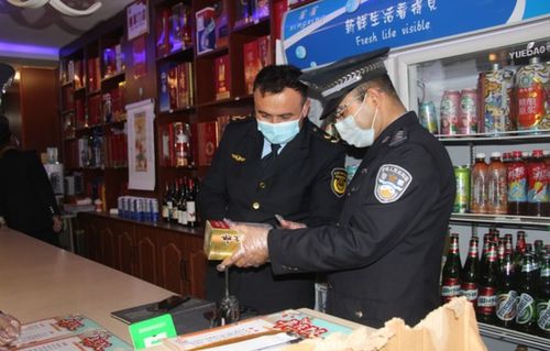 且末縣公安局專項行動 規范酒類市場，守護經營秩序